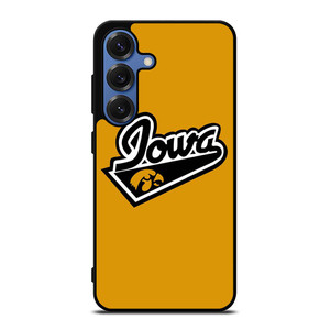 IOWA HAWKEYES UNIVERSITY BASKETBALL TEAM LOGO Samsung Galaxy S25 Case Cover