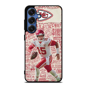 KANSAS CITY CHIEFS 15 PATRICK MAHOMES Samsung Galaxy S25 Case Cover KANSAS CITY CHIEFS 15 PATRICK MAHOMES Samsung Galaxy S25 Case Cover