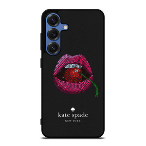 KATE SPADE NEW YORK LIPS AND CHERRY Samsung Galaxy S25 Case Cover KATE SPADE NEW YORK LIPS AND CHERRY Samsung Galaxy S25 Case Cover
