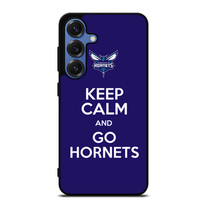 KEEP CALM AND GO CHARLOTTE HORNETS Samsung Galaxy S25 Case Cover