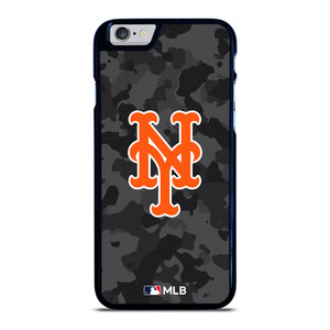 NEW YORK METS BASEBALL BLACK CAMO iPhone 6 / 6S Case Cover