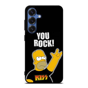 KISS ROCK HOMER SIMPSONS Samsung Galaxy S25 Case Cover
