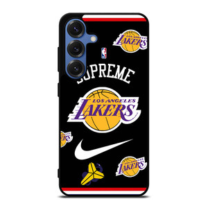 LA LAKERS NBA X SUPREME NIKE Samsung Galaxy S25 Case Cover
