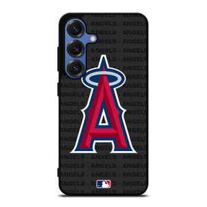 LOS ANGELES ANGELS BASEBALL BLACK Samsung Galaxy S25 Case Cover LOS ANGELES ANGELS BASEBALL BLACK Samsung Galaxy S25 Case Cover