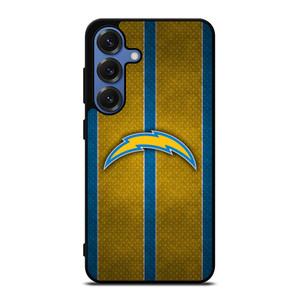 LOS ANGELES CHARGERS NFL METAL STRIPE Samsung Galaxy S25 Case Cover