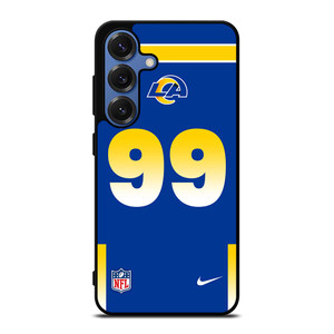LOS ANGELES RAMS AARON DONALD 99 NFL NIKE Samsung Galaxy S25 Case Cover