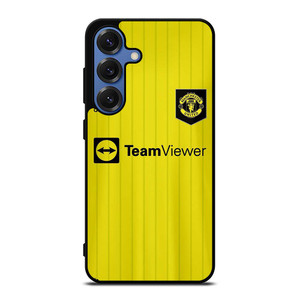 MANCHESTER UNITED GREEN AWAY JERSEY Samsung Galaxy S25 Case Cover