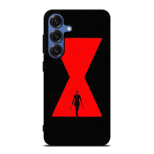 MARVEL BLACK WIDOW SYMBOL Samsung Galaxy S25 Case Cover