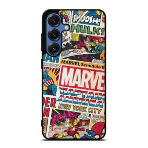 MARVEL COMICS COLLAGE Samsung Galaxy S25 Case Cover