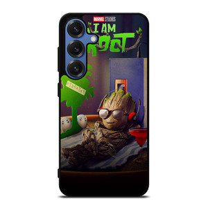 MARVEL I AM GROOT Samsung Galaxy S25 Case Cover