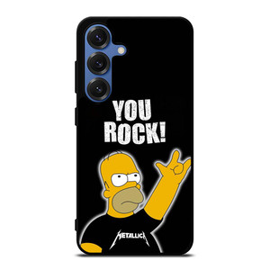 METALLICA ROCK HOMER SIMPSONS Samsung Galaxy S25 Case Cover