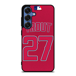 MIKE TROUT LOS ANGELES ANGELS MLB Samsung Galaxy S25 Case Cover MIKE TROUT LOS ANGELES ANGELS MLB Samsung Galaxy S25 Case Cover