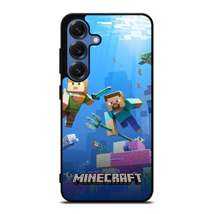 MINECRAFT GAMES UNDER WATER Samsung Galaxy S25 Case Cover