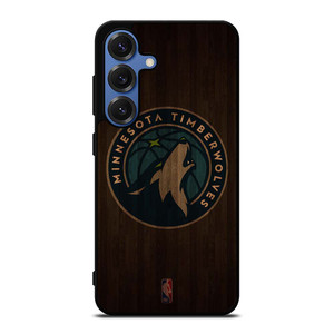 MINNESOTA TIMBERWOLVES BASKETBALL COURT NBA Samsung Galaxy S25 Case Cover