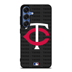 MINNESOTA TWINS BASEBALL BLACK Samsung Galaxy S25 Case Cover