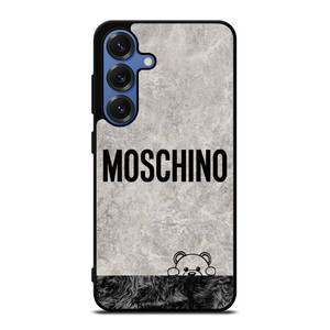 MOSCHINO BEAR HIDING Samsung Galaxy S25 Case Cover