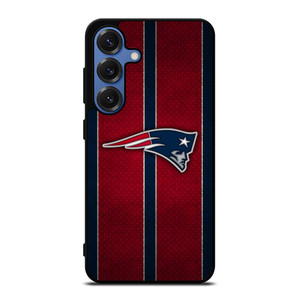 NEW ENGLAND PATRIOTS NFL METAL STRIPE Samsung Galaxy S25 Case Cover