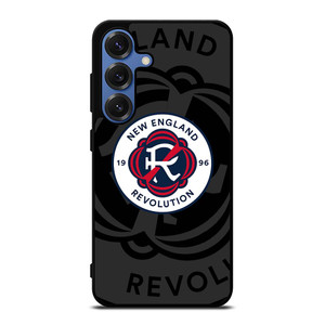 NEW ENGLAND REVOLUTION MLS BLACK Samsung Galaxy S25 Case Cover