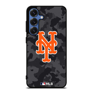 NEW YORK METS BASEBALL BLACK CAMO Samsung Galaxy S25 Case Cover