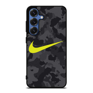 NIKE SWOOSH BLACK CAMO Samsung Galaxy S25 Case Cover
