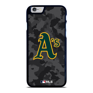 OAKLAND ATHLETICS BASEBALL BLACK CAMO iPhone 6 / 6S Case Cover