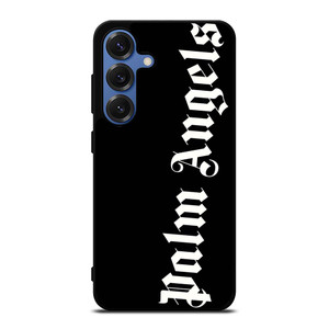 PALM ANGELS BLACK LOGO Samsung Galaxy S25 Case Cover