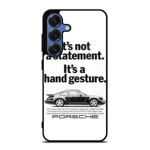 PORSHCE CAYMAN VINTAGE ADS Samsung Galaxy S25 Case Cover