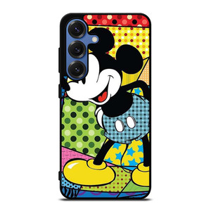 ROMERO BRITTO MICKEY MOUSE ART Samsung Galaxy S25 Case Cover