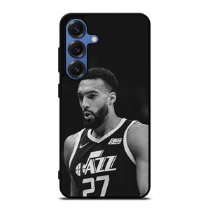 RUDY GOBERT UTAH JAZZ BLACK Samsung Galaxy S25 Case Cover