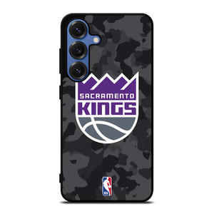 SACRAMENTO KINGS BLACK CAMO Samsung Galaxy S25 Case Cover