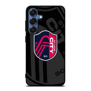SAINT LOUIS CITY MLS BLACK Samsung Galaxy S25 Case Cover
