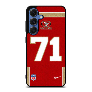SAN FRANCISCO 49ERS TRENT WILLIAMS 71 NFL NIKE Samsung Galaxy S25 Case Cover