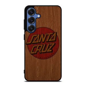 SANTA CRUZ SKATEBOARD WOODEN LOGO Samsung Galaxy S25 Case Cover