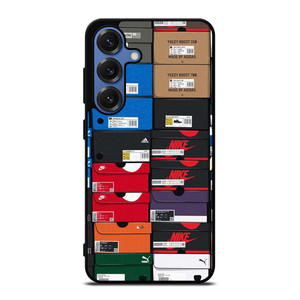 SNEAKERS BOX STACKED Samsung Galaxy S25 Case Cover SNEAKERS BOX STACKED Samsung Galaxy S25 Case Cover