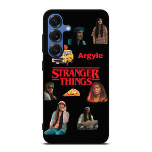STRANGER THINGS 4 ARGYLE Samsung Galaxy S25 Case Cover
