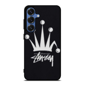 STUSSY FUZZY REGAL CROWN Samsung Galaxy S25 Case Cover