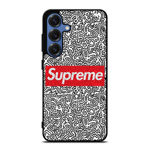SUPREME KEITH HARING Samsung Galaxy S25 Case Cover SUPREME KEITH HARING Samsung Galaxy S25 Case Cover