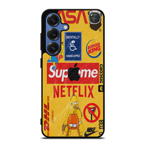 SUPREME NETFLIX COLLAGE Samsung Galaxy S25 Case Cover