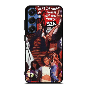 SZA SINGER COLLAGE Samsung Galaxy S25 Case Cover SZA SINGER COLLAGE Samsung Galaxy S25 Case Cover