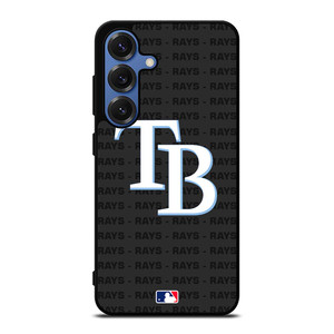 TAMPA BAY RAYS BASEBALL BLACK Samsung Galaxy S25 Case Cover