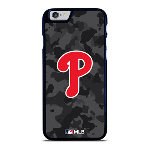 PHILADELPHIA PHILLIES BASEBALL BLACK CAMO iPhone 6 / 6S Case Cover