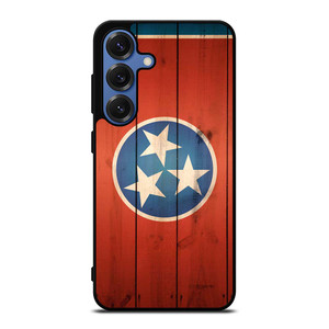 TENNESSEE FLAG WOOD Samsung Galaxy S25 Case Cover