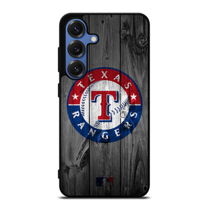 TEXAS RANGERS BASEBALL MLB WOOD LOGO Samsung Galaxy S25 Case Cover