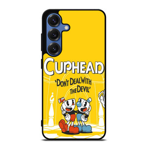 THE CUPHEAD DONT DEAL WITH DEVIL Samsung Galaxy S25 Case Cover
