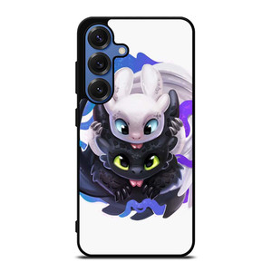 TOOTHLESS AND LIGHTFURY HOW TO TRAIN YOUR DRAGON Samsung Galaxy S25 Case Cover
