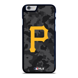 PITTSBURGH PIRATES BASEBALL BLACK CAMO iPhone 6 / 6S Case Cover