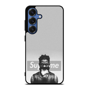 TRAVIS SCOTT SUPREME BLACK WHITE Samsung Galaxy S25 Case Cover