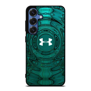 UNDER ARMOUR LOGO LIQUID GREEN Samsung Galaxy S25 Case Cover UNDER ARMOUR LOGO LIQUID GREEN Samsung Galaxy S25 Case Cover