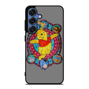 WINNIE THE POOH AND FRIENDS DISNEY MOZAIC ART Samsung Galaxy S25 Case Cover