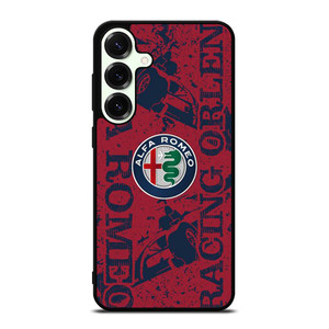 ALFA ROMEO LOGO ART CAR ICON Samsung Galaxy S25 Plus Case Cover ALFA ROMEO LOGO ART CAR ICON Samsung Galaxy S25 Plus Case Cover